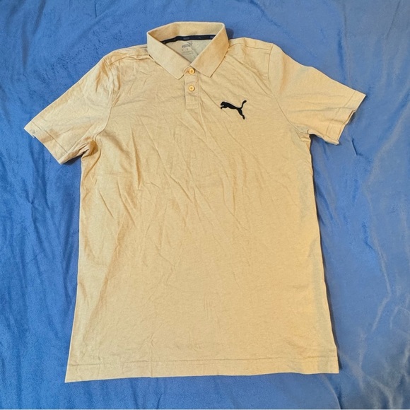 Puma Yellow Polo Shirt Classic Short Sleeve
#1007 - Picture 2 of 8